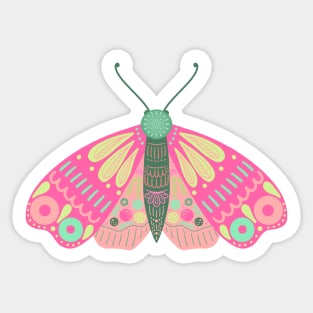 Moth, Zen Sticker